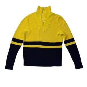 Lauren Ralph Lauren Women's 1/4 Zip Rugby Sweater